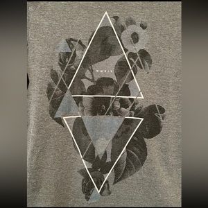 FREE STATE geometric floral tee